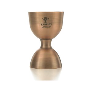 Barfly Bartender measuring cup 25x50 ml, antique copper Barfly Bartender measuring cup 25x50 ml, antique copper