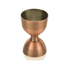Barfly Bartender measuring cup 25x50 ml, antique copper