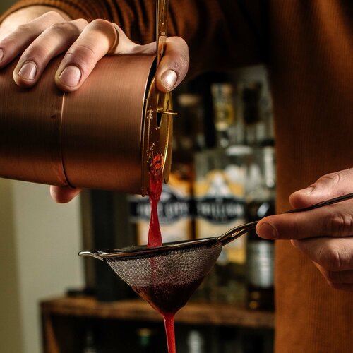 Barfly Bartender measuring cup 25x50 ml, antique copper