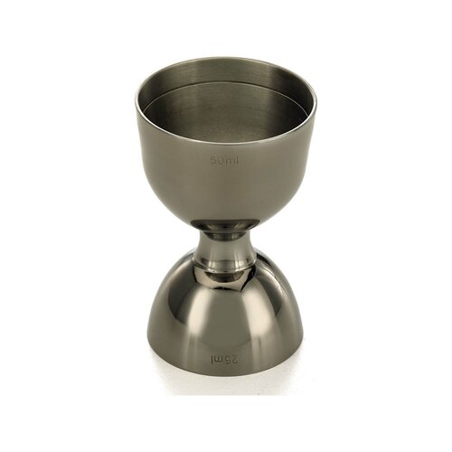 Barfly Bartender measuring cup 25x50 ml, gloss black Barfly Bartender measuring cup 25x50 ml, gloss black