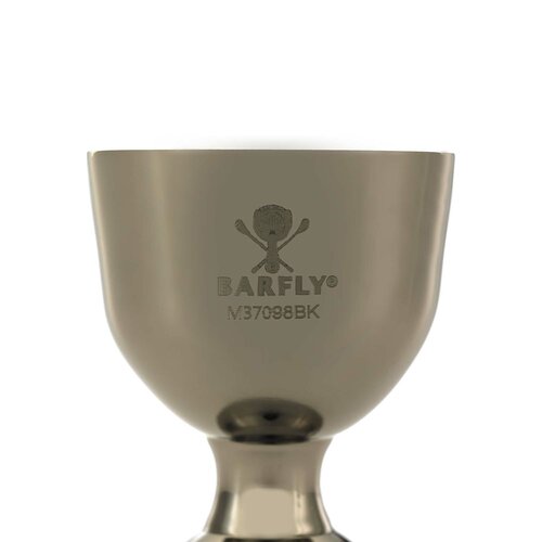 Barfly Bartender measuring cup 25x50 ml, gloss black Barfly Bartender measuring cup 25x50 ml, gloss black