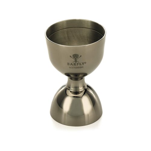 Barfly Bartender measuring cup 25x50 ml, gloss black Barfly Bartender measuring cup 25x50 ml, gloss black