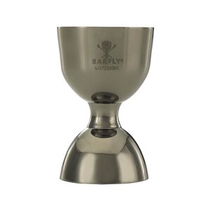 Barfly Miarka barmańska Bell z prostą krawędzią 25x50 ml czarny połysk Barfly Miarka barmańska Bell z prostą krawędzią 25x50 ml czarny połysk