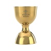 Barfly Miarka barmańska Bell z prostą krawędzią 25x50 ml złoty Barfly Miarka barmańska Bell z prostą krawędzią 25x50 ml złoty