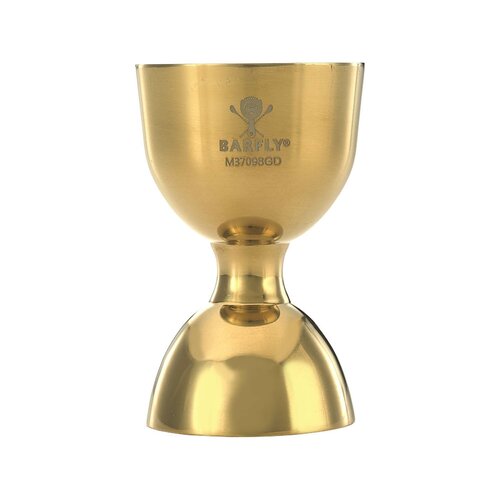 Barfly Miarka barmańska Bell z prostą krawędzią 25x50 ml złoty