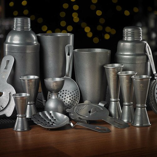 Barfly Miarka barmańska Bell z prostą krawędzią 25x50 ml vintage