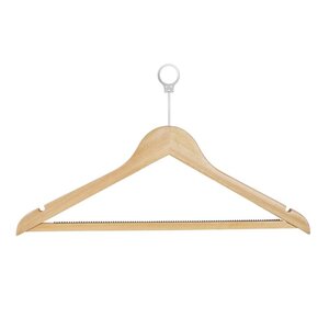 Bolero Wooden Security Hanger (Pack of 10) Bolero Wooden Security Hanger (Pack of 10)