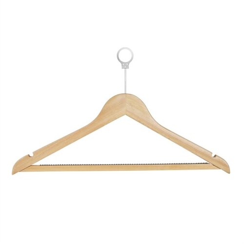 Bolero Wooden Security Hanger (Pack of 10) Bolero Wooden Security Hanger (Pack of 10)