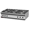 XXLselect Countertop Gas Cooker with 6 Burners, 36 kW
