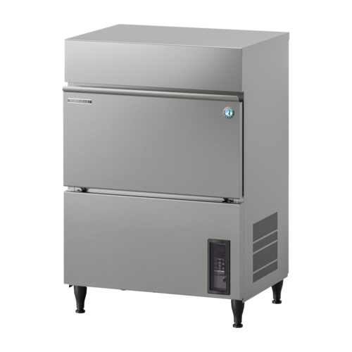 Hoshizaki Kostkarka do lodu 28 kg/24h z zasobnikiem 17 kg, chłodzona wodą, kulka Ø45mm, Hoshizaki IM-65WPE-F-Q z pompą spustową
