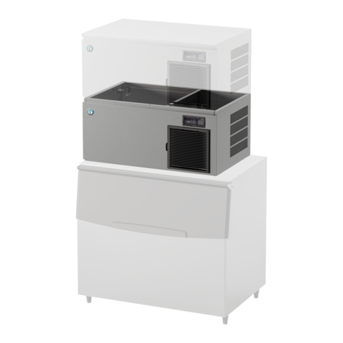 Hoshizaki Kostkarka do lodu 210 kg/24h, chłodzona wodą, kostka 28x28x23mm, Hoshizaki IM-240XWPE-U-23 z sanityzacją UVC