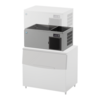 Hoshizaki Kostkarka do lodu 210 kg/24h, chłodzona wodą, kostka 32x32x32mm, Hoshizaki IM-240XWPE-U-32 z sanityzacją UVC