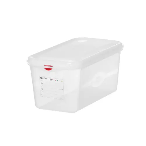 Hendi Pojemnik GN 1/3 150 mm z polipropylenu, transparentny