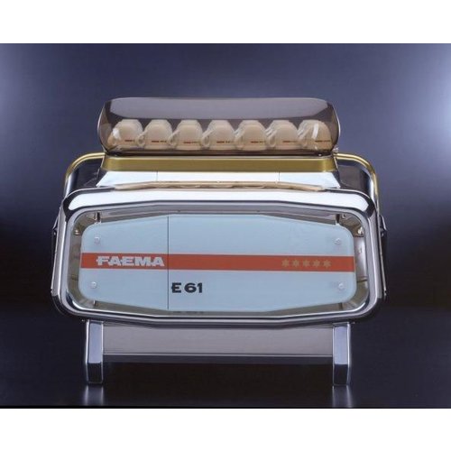 FAEMA Ekspres półautomatyczny kolbowy ciśnieniowy 2 grupowy z dwoma dyszami, 4,8 kW FAEMA Ekspres półautomatyczny kolbowy ciśnieniowy 2 grupowy z dwoma dyszami, 4,8 kW