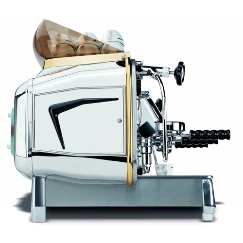 FAEMA Ekspres półautomatyczny kolbowy ciśnieniowy 3 grupowy z trzema dyszami, 5,7 kW FAEMA Ekspres półautomatyczny kolbowy ciśnieniowy 3 grupowy z trzema dyszami, 5,7 kW