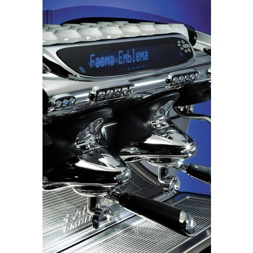 FAEMA Ekspres automatyczny kolbowy ciśnieniowy 2 grupowy z systemem Smart Boiler, 5 kW FAEMA Ekspres automatyczny kolbowy ciśnieniowy 2 grupowy z systemem Smart Boiler, 5 kW