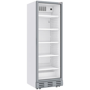 Diverso Glass refrigerated cabinet 382 L, from 1 to 9°C, Diverso WR-38CS-SW, 595x614x(h)1803 mm, bottom unit, white
