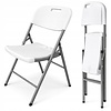 Bolero Folding Chair Banquet Garden Catering Tourist White