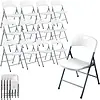 Bolero Folding Chair Banquet Garden Catering Tourist White