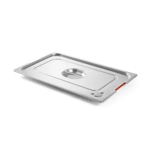 Hendi Sale - GN 1/1 stainless steel lid with seal and cutout for handles Hendi Sale - GN 1/1 stainless steel lid with seal and cutout for handles