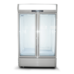 XXLselect Wyprzedaż - Szafa chłodnicza 2-drzwiowa przeszklona 823 L, 0 °C do +10 °C XXLselect Wyprzedaż - Szafa chłodnicza 2-drzwiowa przeszklona 823 L, 0 °C do +10 °C