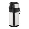 Olympia Stainless Steel Vaccum Flask with Pump 2,5 L - Copy Olympia Stainless Steel Vaccum Flask with Pump 2,5 L - Copy
