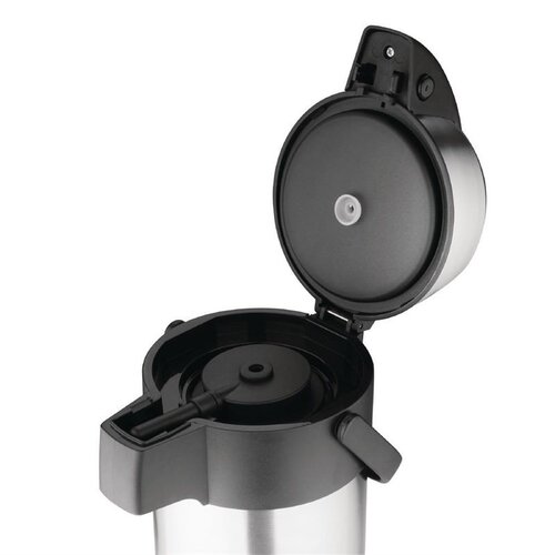 Olympia Stainless Steel Vaccum Flask with Pump 2,5 L - Copy Olympia Stainless Steel Vaccum Flask with Pump 2,5 L - Copy