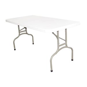 Bolero OUTLET - Stół składany biały | 152x75,3x(H)73,7cm