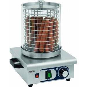 Saro OUTLET - Podgrzewacz do parówek HW 1 | 0/+110 °C | 450W | 230V | 250x280x(H)410mm