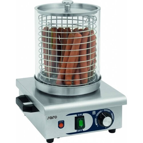 Saro OUTLET - Podgrzewacz do parówek HW 1 | 0/+110 °C | 450W | 230V | 250x280x(H)410mm