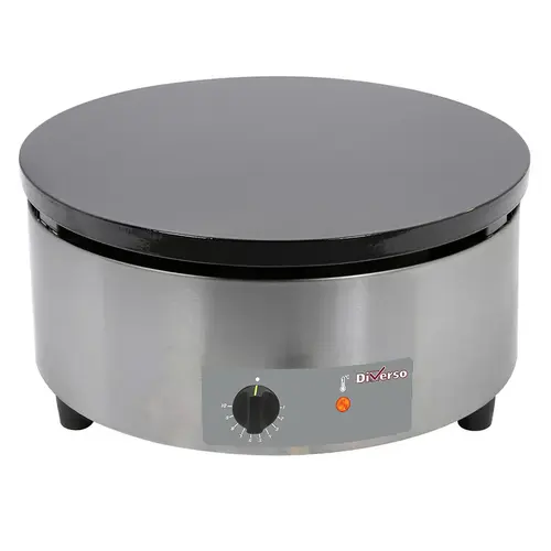 Diverso Naleśnikarka elektryczna Ø400 mm, do 300°C 3.6 kW, Diverso WR-BRET-1E