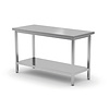 INOXI Stół centralny z półką | 1800x600 mm, skręcany INOXI Stół centralny z półką | 1800x600 mm, skręcany