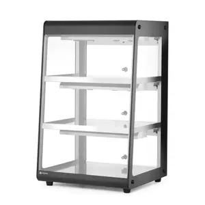 Hendi Nablatowa witryna grzewcza 3-poziomowa, 50 do 70°C, 500 W, z szybą skośną, Hendi 273760, 472x447x(h)775 mm Hendi Nablatowa witryna grzewcza 3-poziomowa, 50 do 70°C, 500 W, z szybą skośną, Hendi 273760, 472x447x(h)775 mm