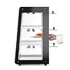 Hendi Nablatowa witryna grzewcza 2-poziomowa, 50 do 70°C, 500 W, z szybą skośną, Hendi 273760, 472x447x(h)775 mm Hendi Nablatowa witryna grzewcza 2-poziomowa, 50 do 70°C, 500 W, z szybą skośną, Hendi 273760, 472x447x(h)775 mm