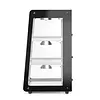 Hendi Countertop warming display case, 2 levels, 50 to 70°C, 500 W, with sloping glass, Hendi 273760, 472x447x(h)775 mm