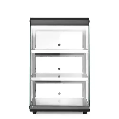 Hendi Nablatowa witryna grzewcza 2-poziomowa, 50 do 70°C, 500 W, z szybą skośną, Hendi 273760, 472x447x(h)775 mm Hendi Nablatowa witryna grzewcza 2-poziomowa, 50 do 70°C, 500 W, z szybą skośną, Hendi 273760, 472x447x(h)775 mm