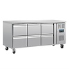 Polar Refrigeration Stół chłodniczy z 6 szufladami 465 L, GN 1/1, od -2 °C do 8 °C, agregat boczny Polar Refrigeration Stół chłodniczy z 6 szufladami 465 L, GN 1/1, od -2 °C do 8 °C, agregat boczny