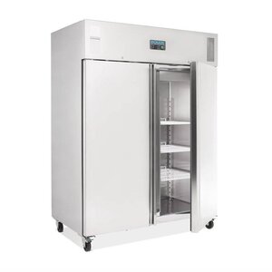 Polar Refrigeration  Upright Double Door Freezer GN 2/1, 1300 L, -22 °C to -18 °C - Copy