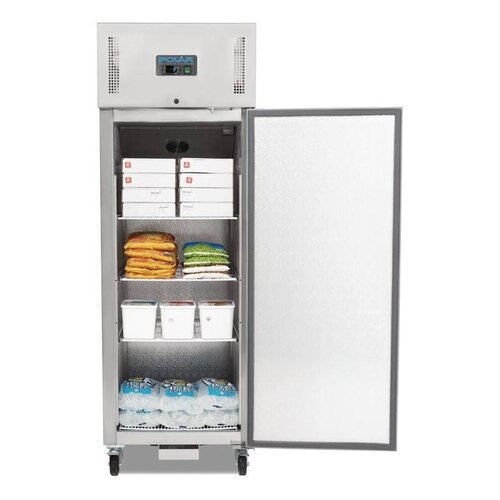 Polar Refrigeration Szafa mroźnicza GN 2/1, 600 L, ze stali nierdzewnej, -22 °C do -18 °C Polar Refrigeration Szafa mroźnicza GN 2/1, 600 L, ze stali nierdzewnej, -22 °C do -18 °C