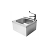XXL SELECT Umywalka ze stali nierdzewnej, jednokomorowa 470x410x255 mm