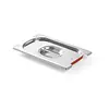 Hendi Stainless Steel Gastronorm Lid 1/4 with Seal and Place for Handles Hendi Stainless Steel Gastronorm Lid 1/4 with Seal and Place for Handles
