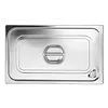 Hendi Stainless Steel Gastronorm Lid 1/1 with Seal Hendi Stainless Steel Gastronorm Lid 1/1 with Seal