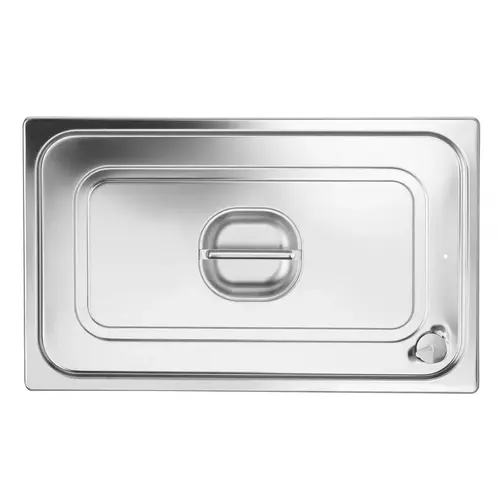 Hendi Stainless Steel Gastronorm Lid 1/1 with Seal Hendi Stainless Steel Gastronorm Lid 1/1 with Seal