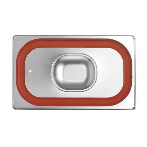 Hendi Stainless Steel Gastronorm Lid 1/4 with Seal Hendi Stainless Steel Gastronorm Lid 1/4 with Seal