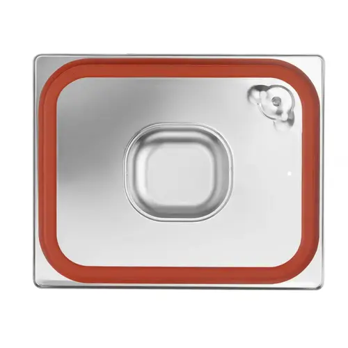 Hendi Stainless Steel Gastronorm Lid 1/2 with Seal