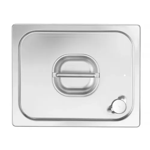 Hendi Stainless Steel Gastronorm Lid 1/2 with Seal