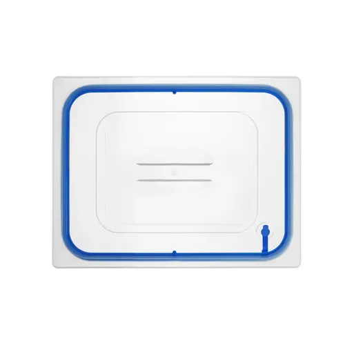 Hendi Polypropylene Gastronorm Lid 1/2, Transparent with Seal