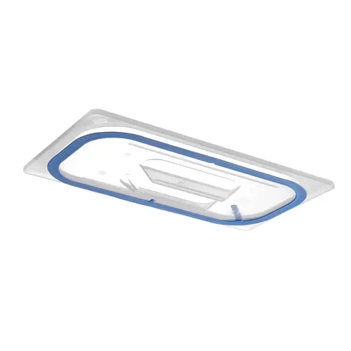 Hendi Polypropylene Gastronorm Lid 1/3, Transparent with Seal