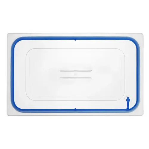 Hendi Polypropylene Gastronorm Lid 1/1, Transparent with Seal Hendi Polypropylene Gastronorm Lid 1/1, Transparent with Seal