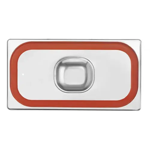 Hendi Stainless Steel Gastronorm Lid 1/3 with Seal